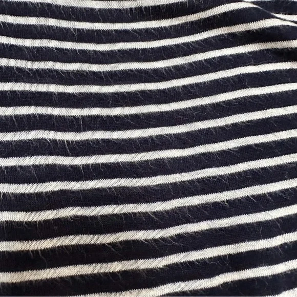 J. CREW navy white striped tank dress, S. - Picture 8 of 9